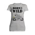 Peanuts Snoopy Sketch Born Wild Official Women's T-shirt