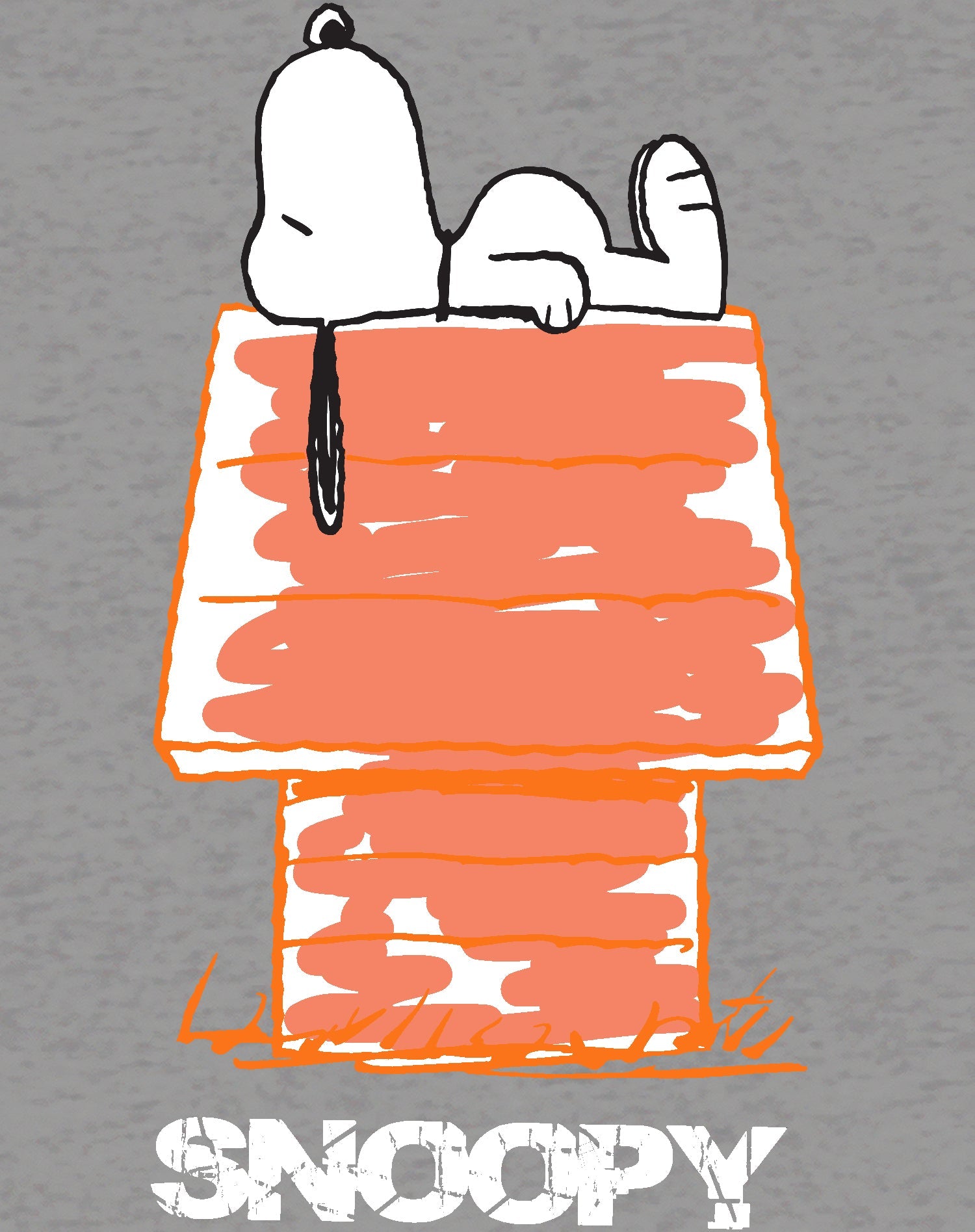 Peanuts Kids Snoopy Logo House Official Kid's T-Shirt