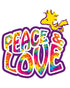 Peanuts Woodstock Peace Love Official Youth T-Shirt