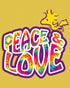 Peanuts Kids Woodstock Peace Love Official Kid's T-Shirt