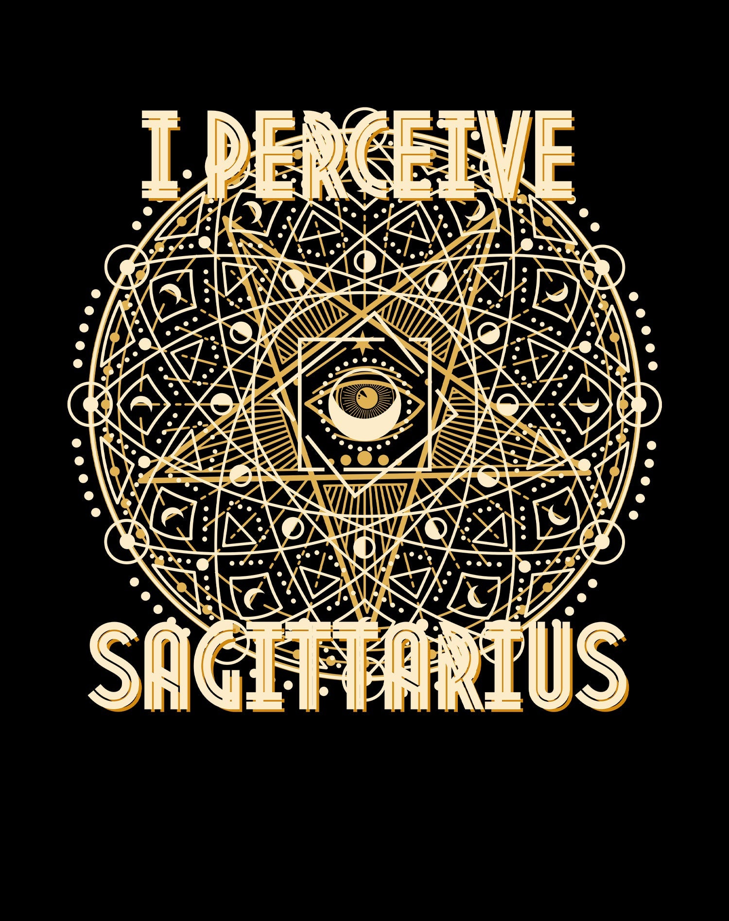 UA Supreme Star Sign Sagittarius Star Women's T-shirt ()