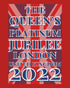 UA Queen's Platinum Jubilee London UK Flag Men's T-shirt ()