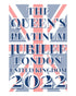 UA Queen's Platinum Jubilee London UK Flag Men's T-shirt ()