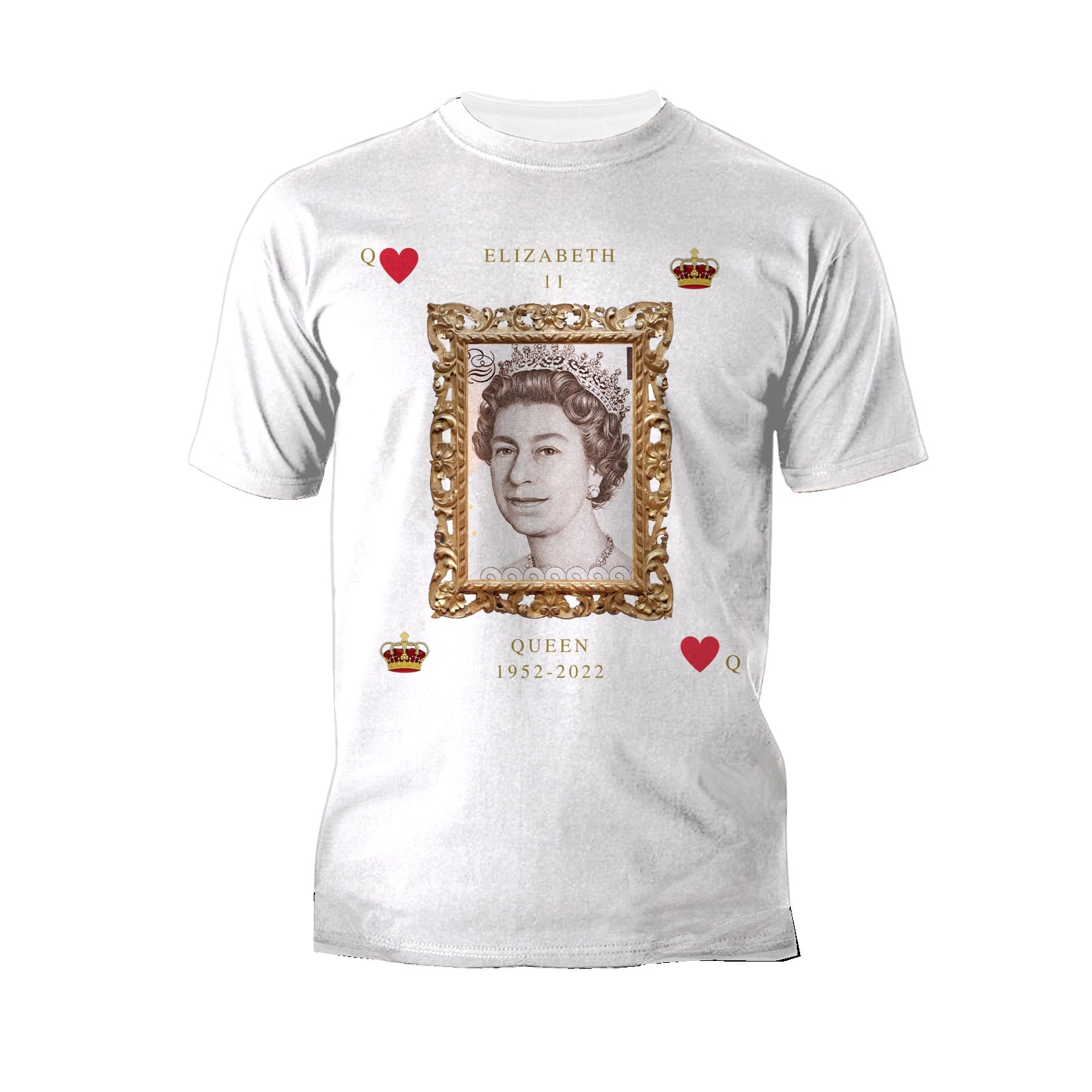 UA Queen's Platinum Jubilee Queen Of Heart's Men's T-shirt ()