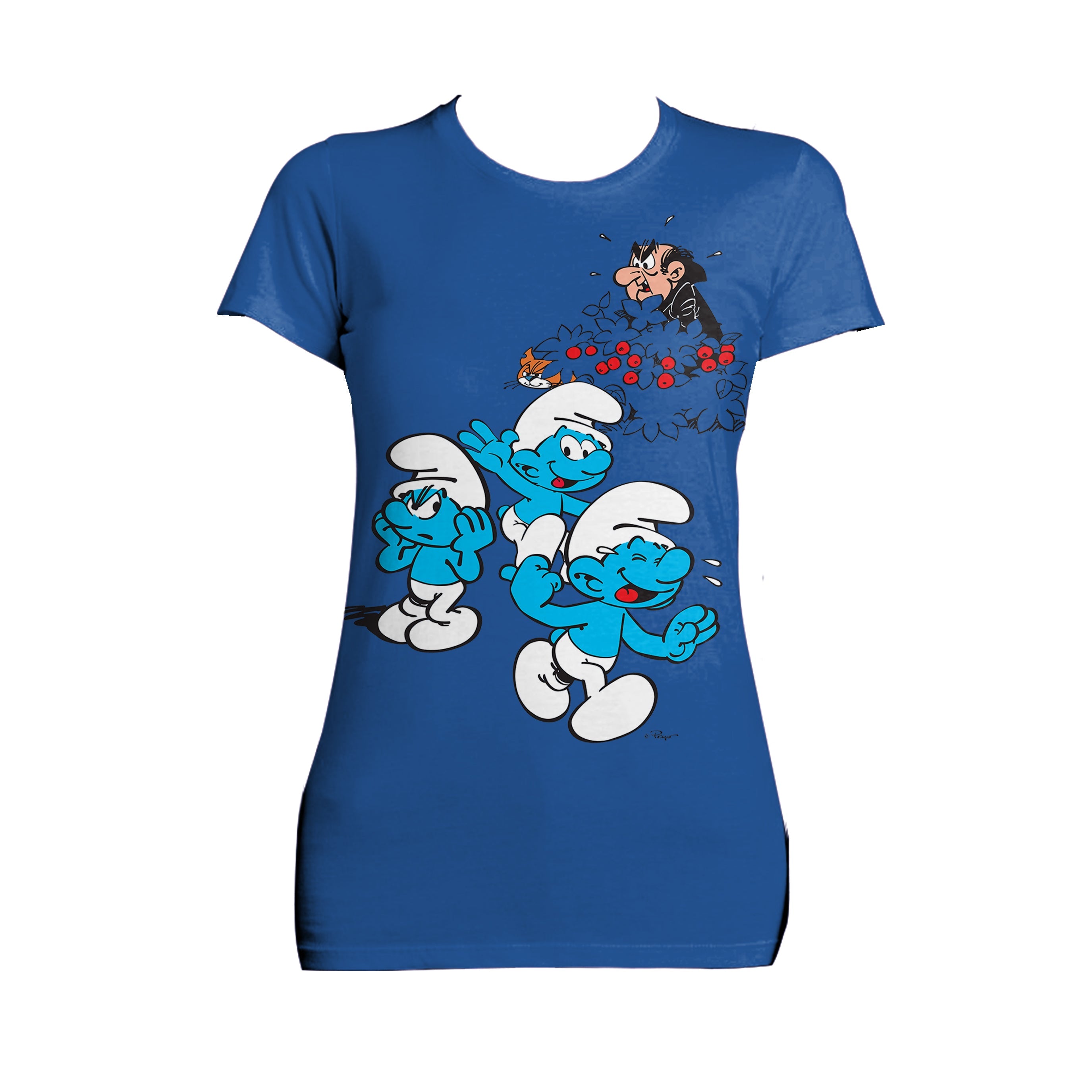 The Smurfs Group Smurfs Gargamel Official Women's T-Shirt ()