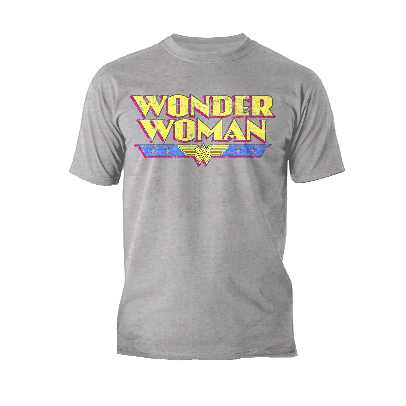 DC Comics Wonder Woman Logo Vintage Official Men's T-Shirt ()