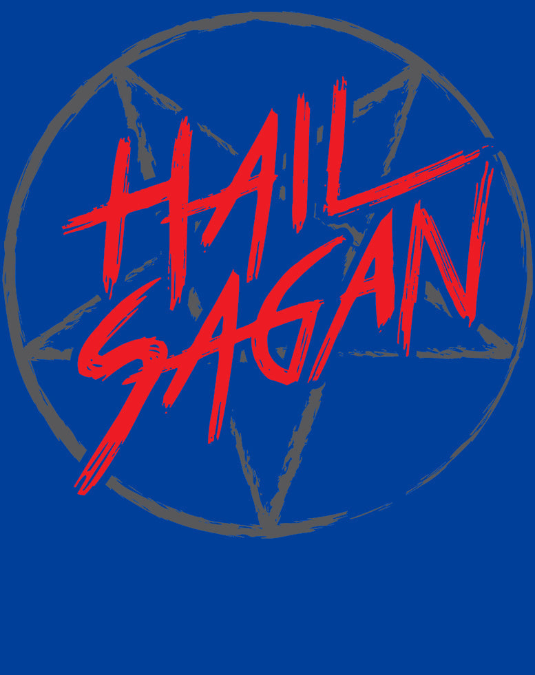 Weird Science Hail Sagan Official Men's T-shirt ()