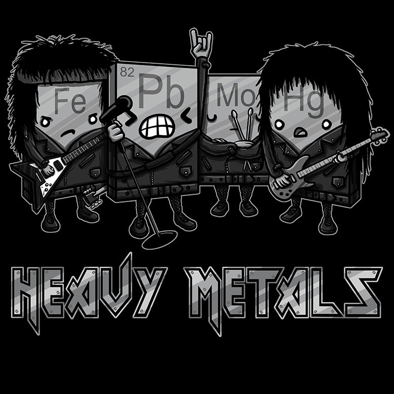 Weird Science Heavy Metals Official Men's T-shirt ()