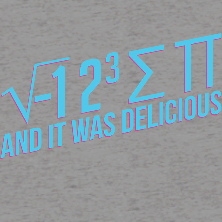 Weird Science I 8 Sum Pi Official Men's T-shirt ()