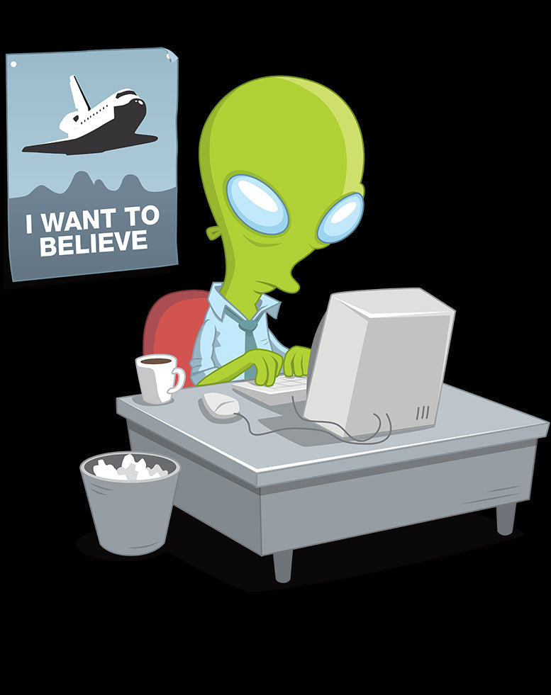 Weird Science I Want To Believe Official Kid's T-shirt ()