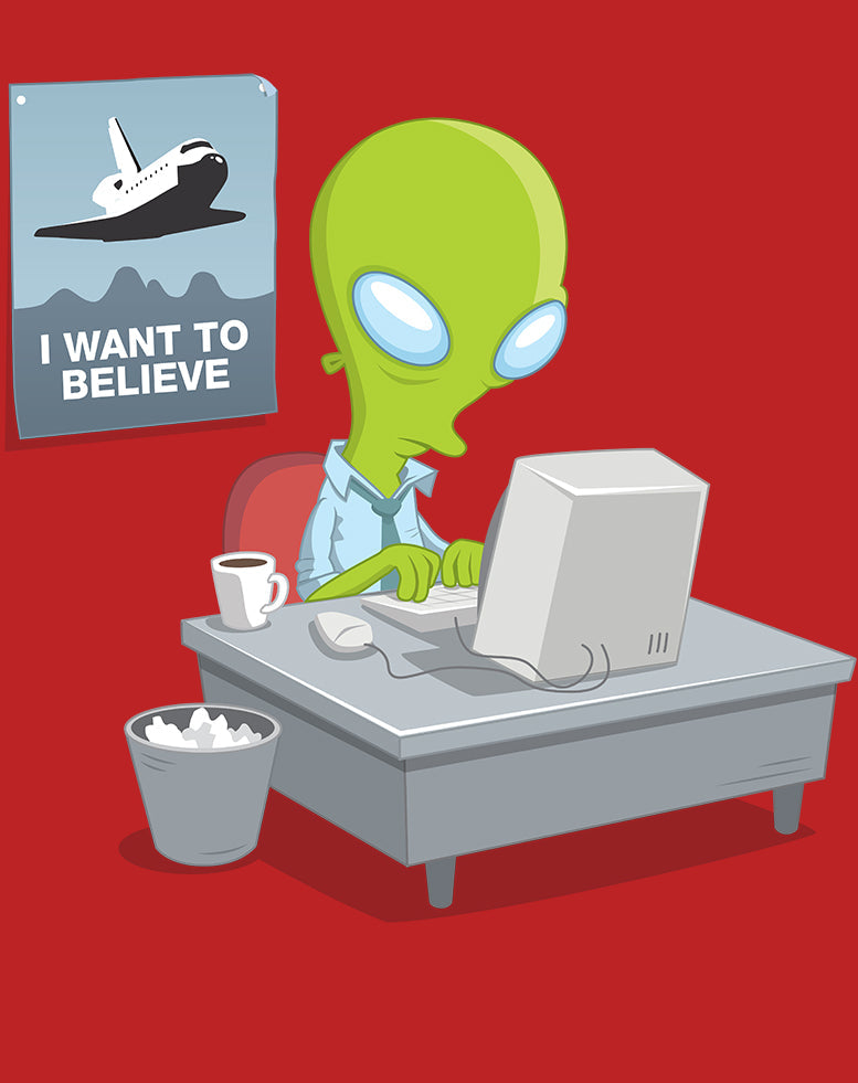 Weird Science I Want To Believe Official Kid's T-shirt ()