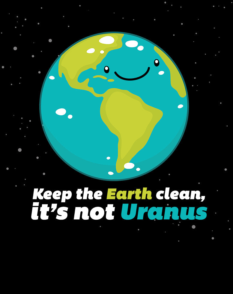 Weird Science Keep The Earth Clean It's Not Uranus Official Women's Long Tank Dress ()