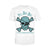 Weird Science Pi-rate Skull Official Men's T-shirt (White)