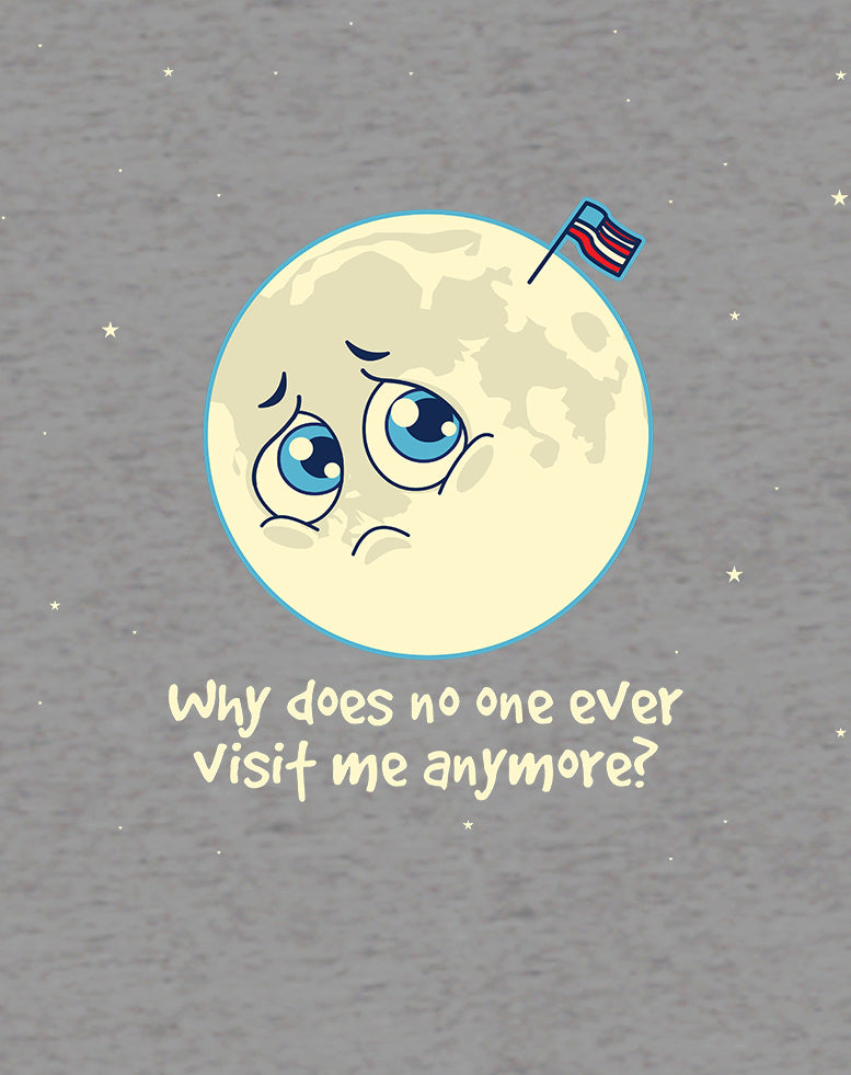 Weird Science Sad Moon Official Men's T-shirt ()