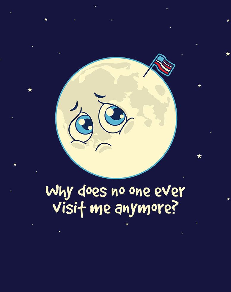 Weird Science Sad Moon Official Kid's T-shirt ()