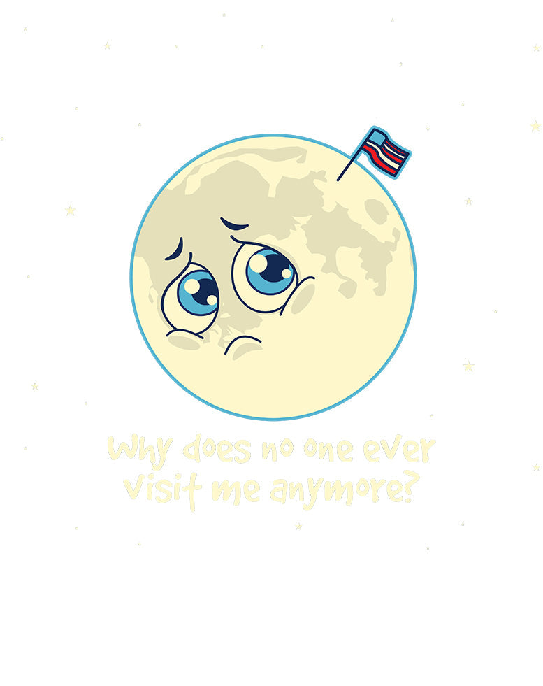 Weird Science Sad Moon Official Kid's T-shirt ()
