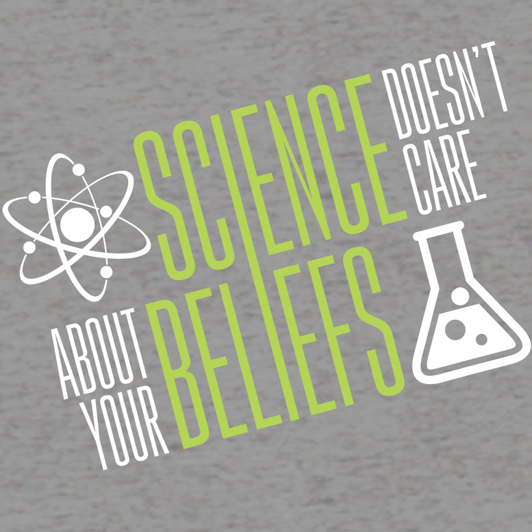 Weird Science Science Doesn't Care Official Men's T-shirt ()