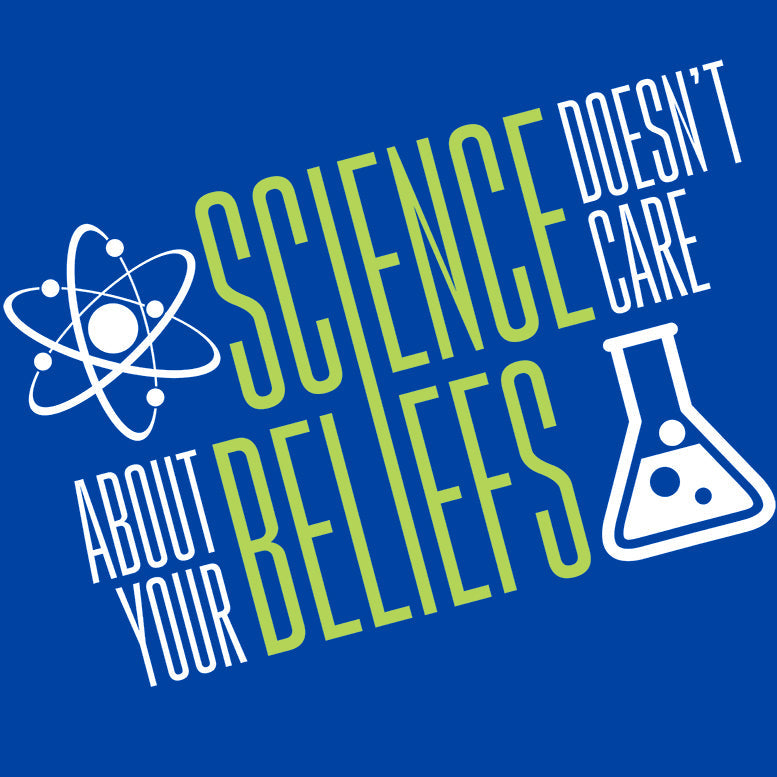 Weird Science Science Doesn't Care Official Men's T-shirt ()