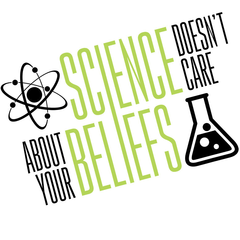 Weird Science Science Doesn't Care Official Men's T-shirt ()