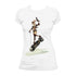 DC Comics Bombshells Harley Quinn Character Bomb Official Women's T-shirt ()