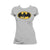 DC Comics Batman Logo Classic Distressed Official Women's T-Shirt ()