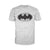 DC Comics Batman Logo Grey Official Men's T-shirt ()