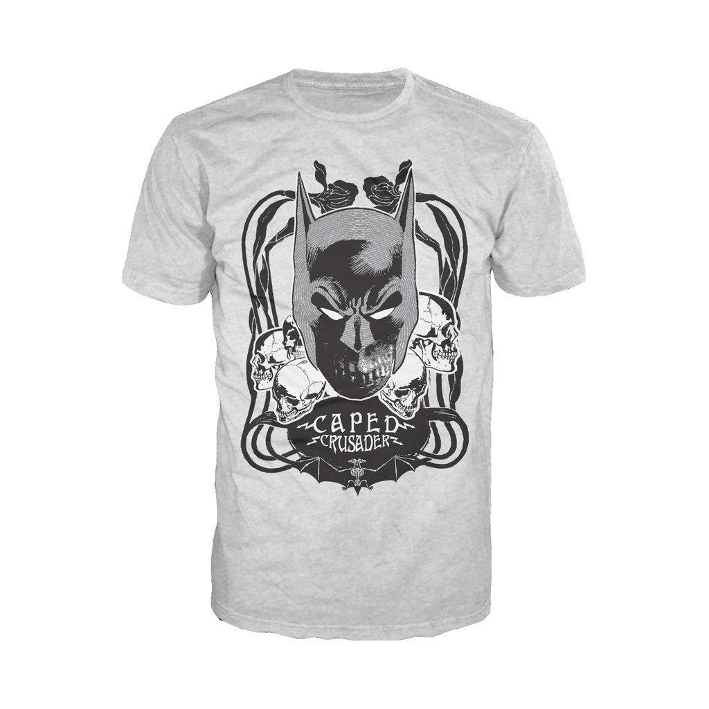 DC Comics Batman Skulls Crusader Official Men's T-shirt ()