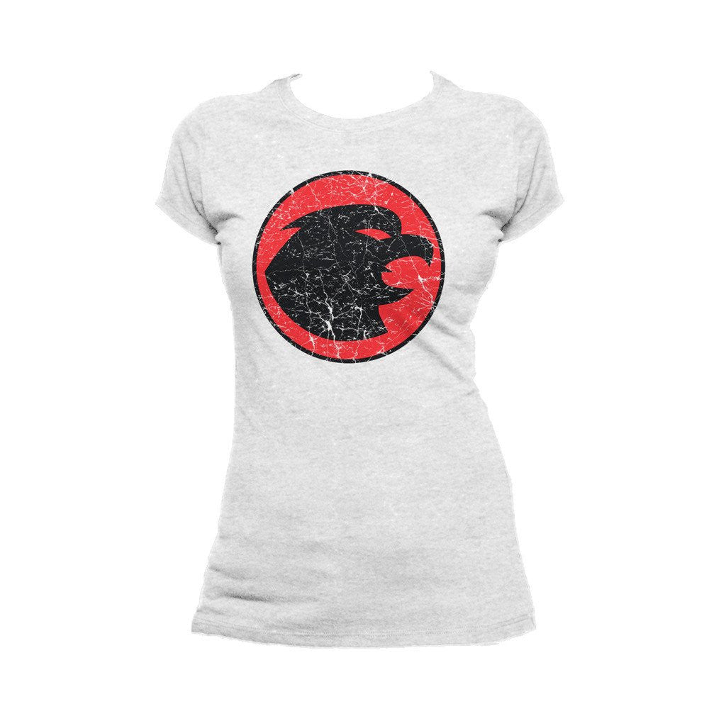 DC Comics Hawkgirl Distressed Logo Official Women's T-shirt