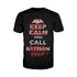 DC Comics Joker Text Stay Crazy Official Men's T-Shirt ()