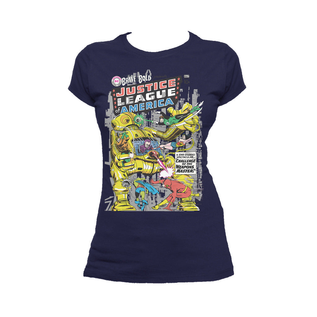 DC Comics Justice League Cover 29 Official Women's T-shirt ()