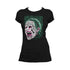 DC Suicide Squad Harley Quinn Joker Face Tattoo Official Women's T-shirt ()