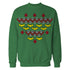 DC Comics Batman Xmas Pattern Official Sweatshirt ()