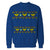 DC Comics Justice League Wonder Woman Xmas Pattern Tube Official Sweatshirt (Royal )