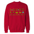 DC Comics Justice League Xmas Pattern Tube Official Sweatshirt ()