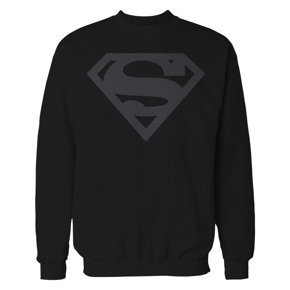 DC Comics Superman Logo Grey Shield Official Sweatshirt ()