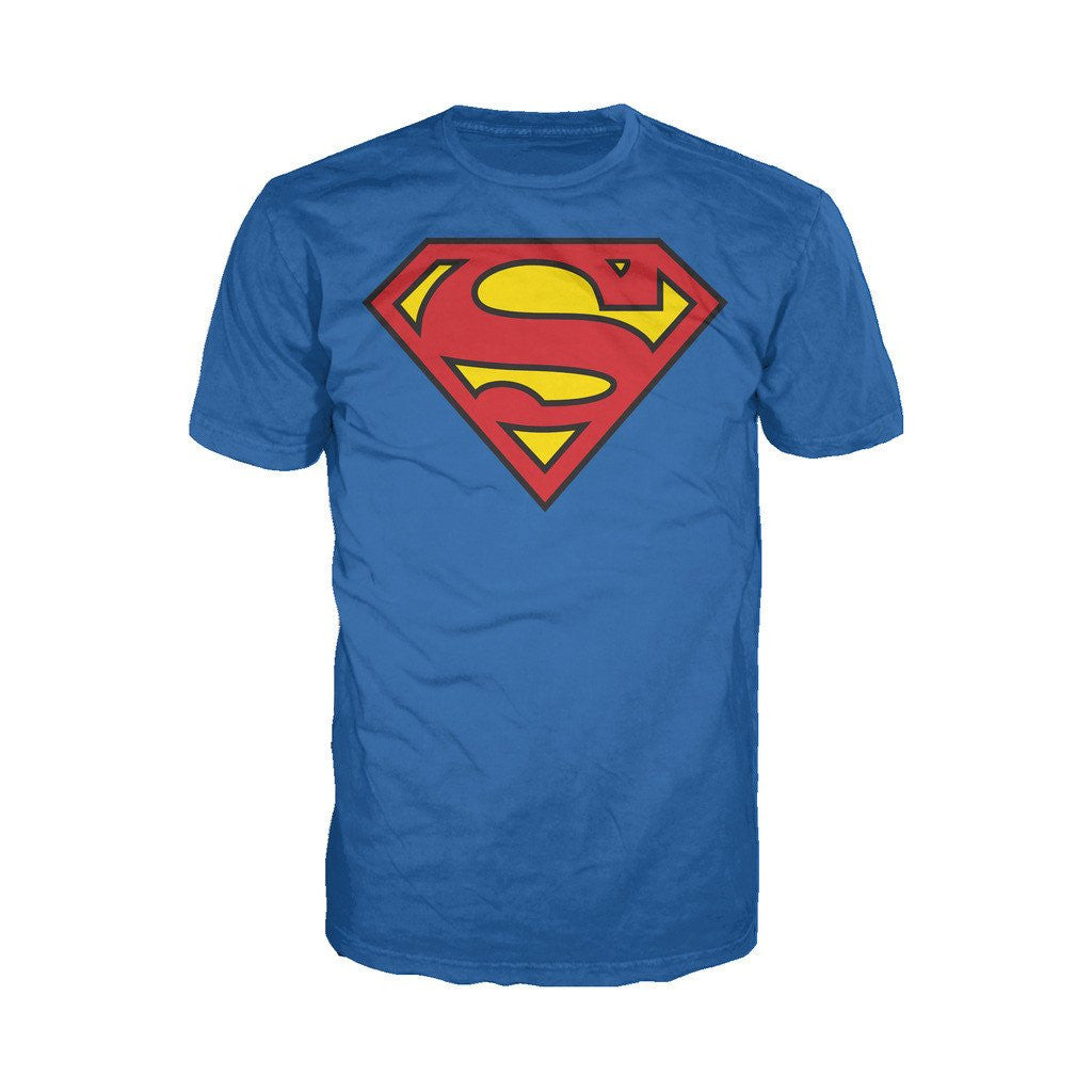 DC Comics Superman Logo Classic Official Men's T-shirt ()