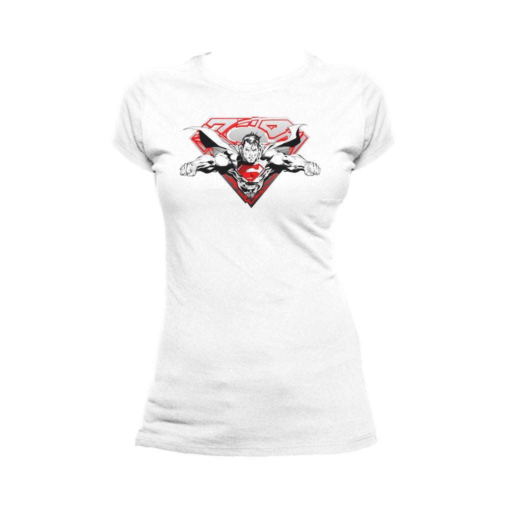 DC Comics Superman Logo Inc. Official Women's T-shirt ()