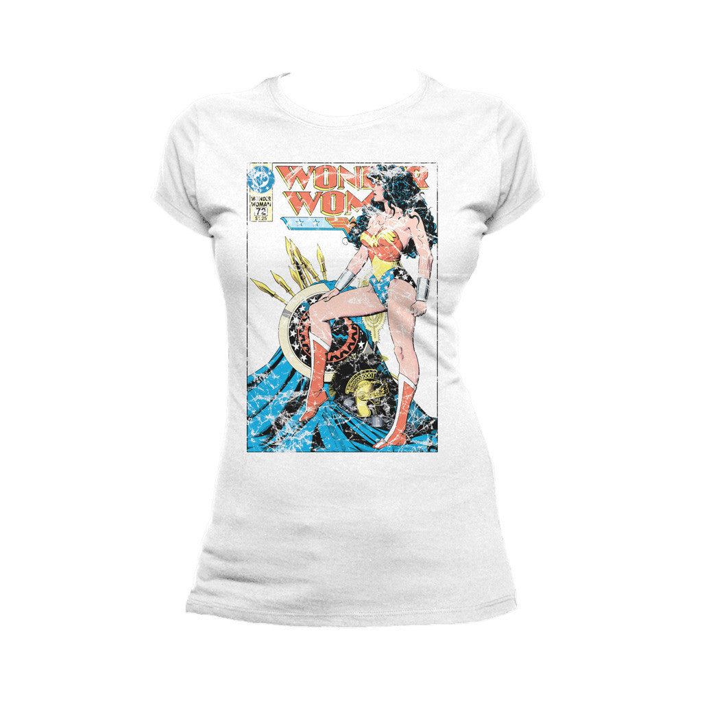 DC Comics Wonder Woman Cover #55 Official Women's T-shirt ()