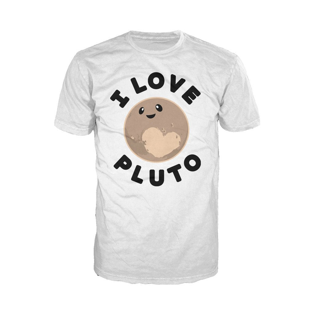 Weird Science I Love Pluto Official Men's T-shirt ()