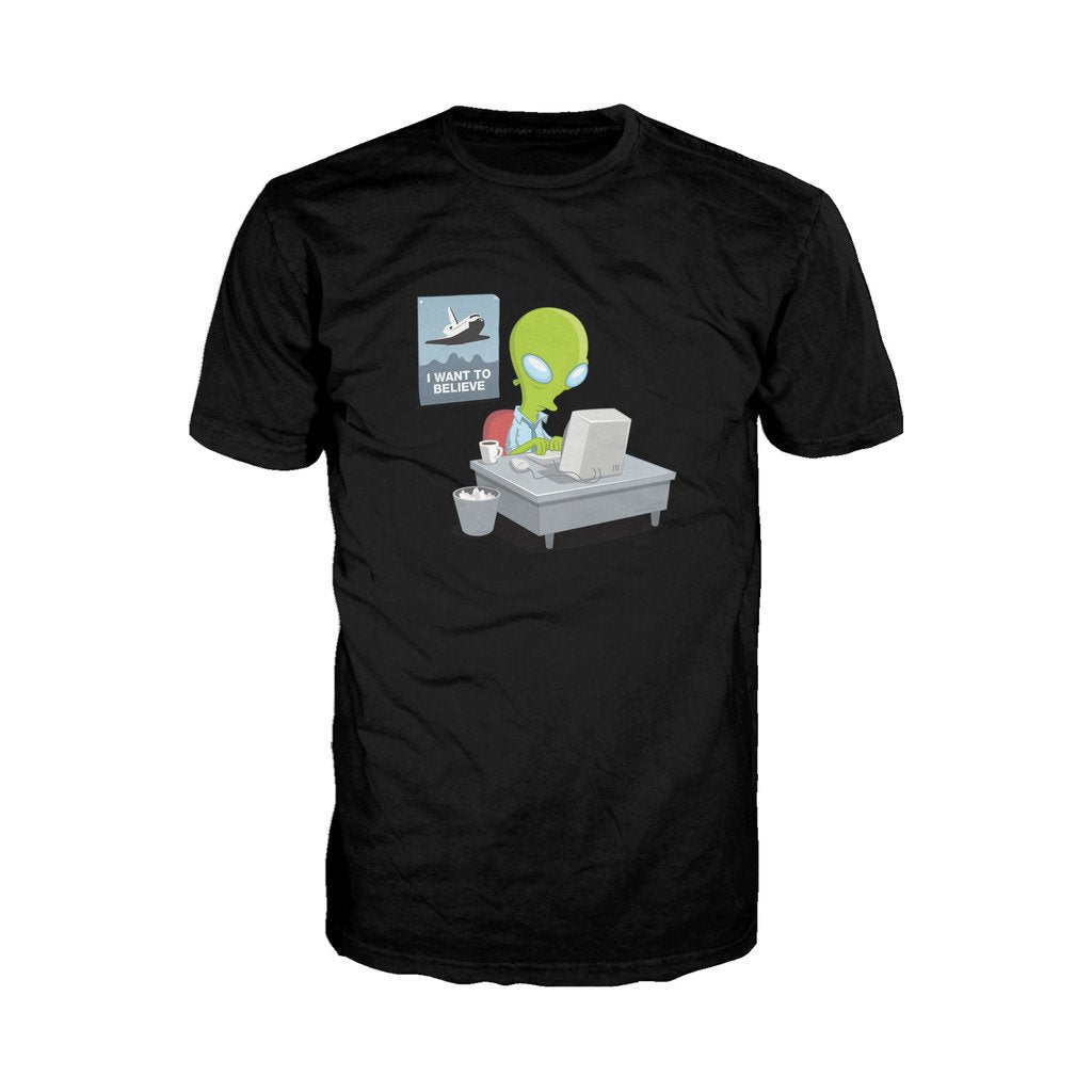 Weird Science I Want To Believe Official Men's T-shirt ()