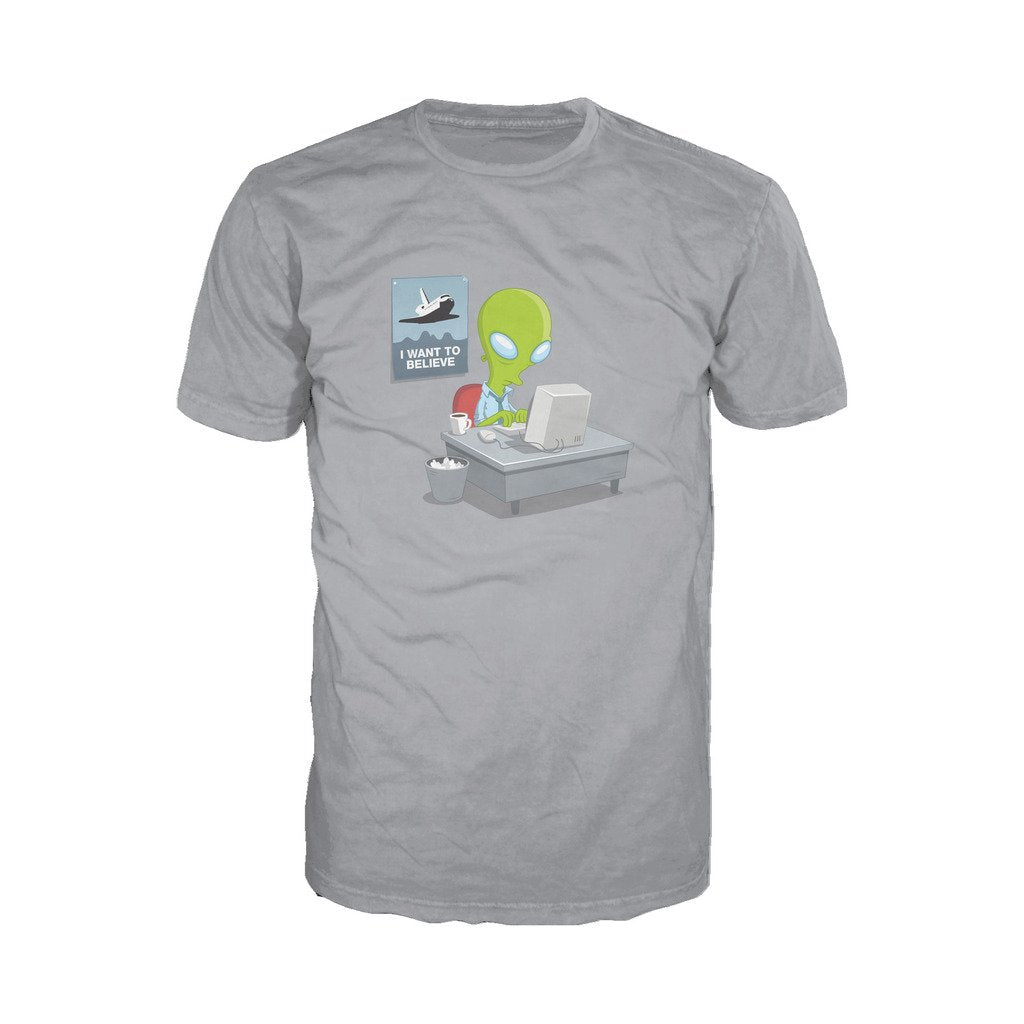 Weird Science I Want To Believe Official Men's T-shirt ()