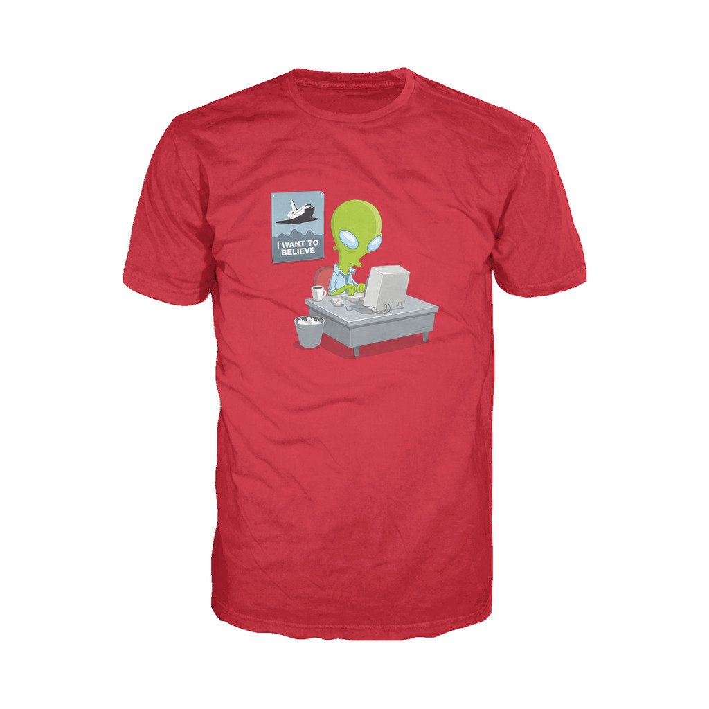 Weird Science I Want To Believe Official Men's T-shirt ()