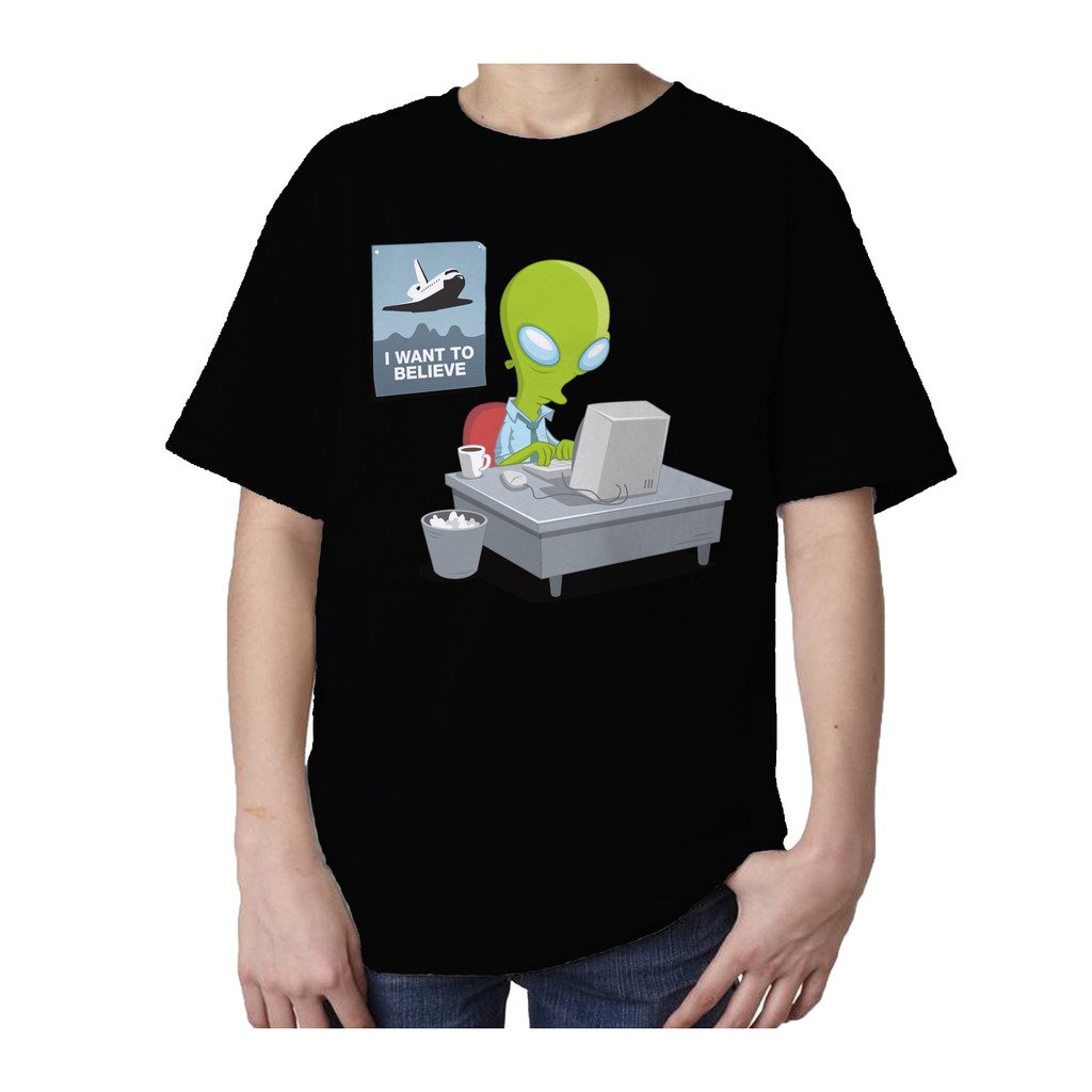 Weird Science I Want To Believe Official Kid's T-shirt ()