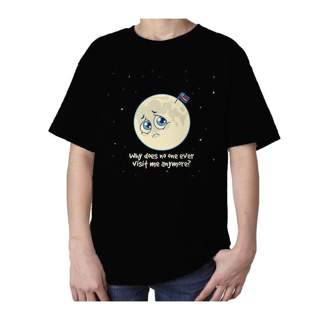 Weird Science Sad Moon Official Kid's T-shirt ()