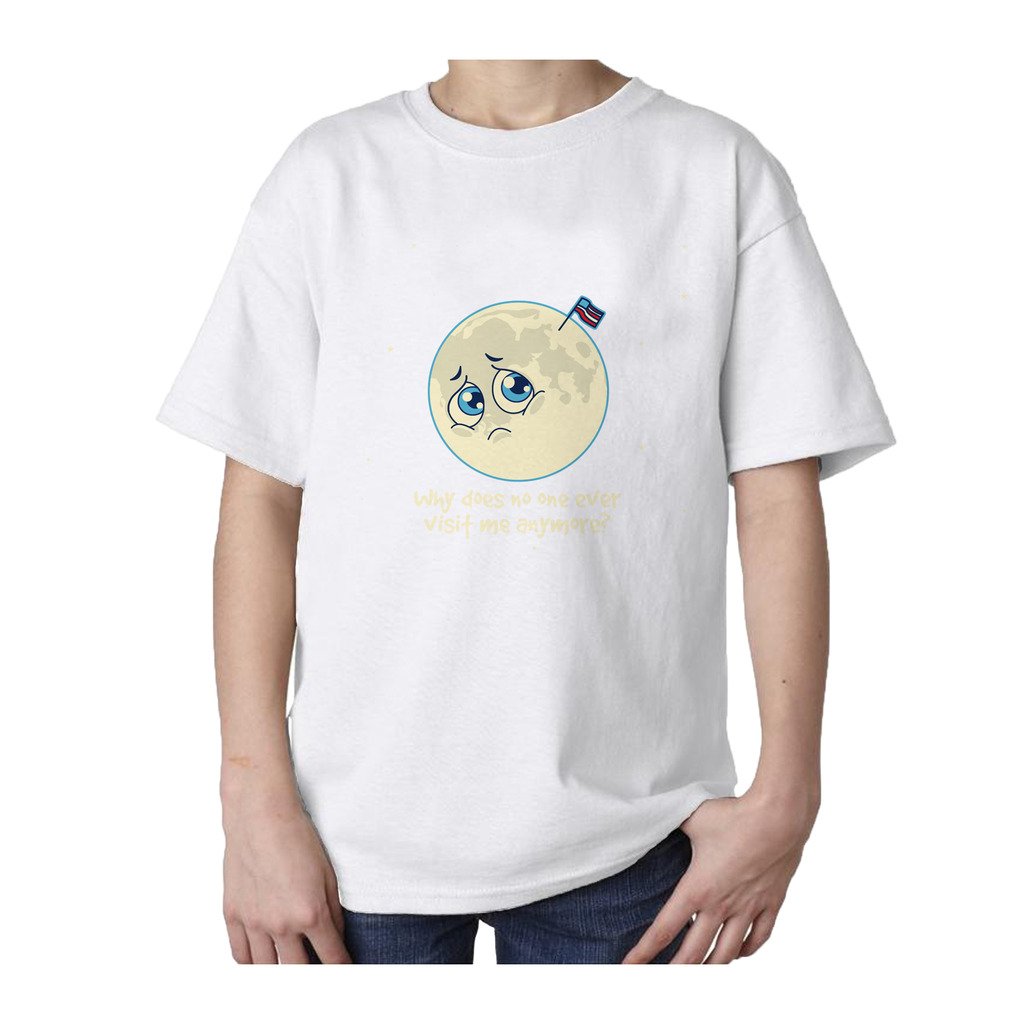 Weird Science Sad Moon Official Kid's T-shirt ()