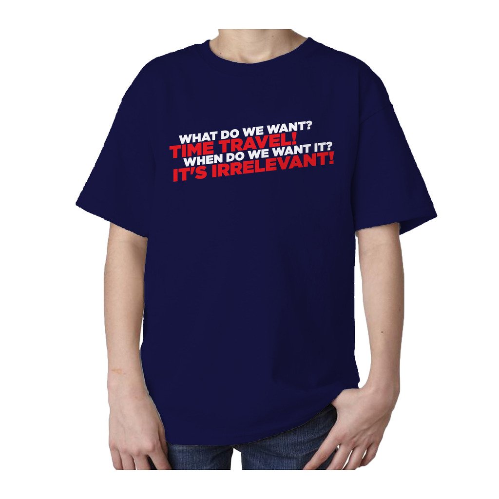 Weird Science Time Travel Official Kid's T-shirt ()