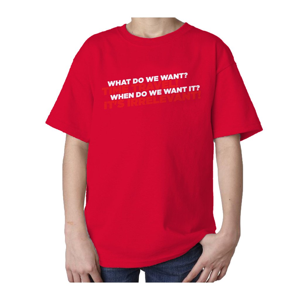 Weird Science Time Travel Official Kid's T-shirt ()