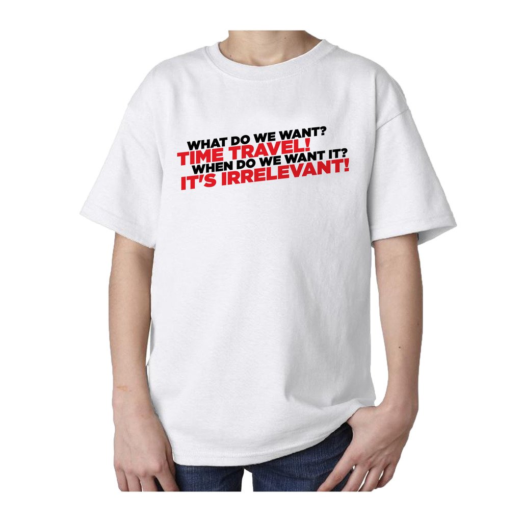 Weird Science Time Travel Official Kid's T-shirt ()