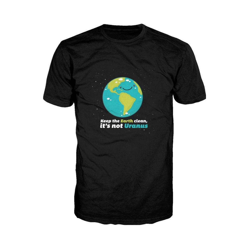 Weird Science Keep The Earth Clean It's Not Uranus Official Men's T-shirt ()