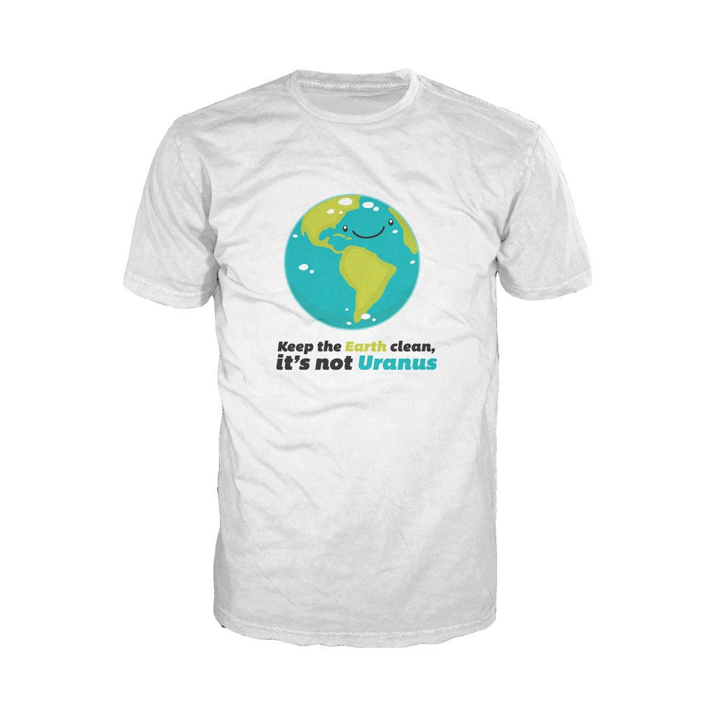 Weird Science Keep The Earth Clean It's Not Uranus Official Men's T-shirt ()